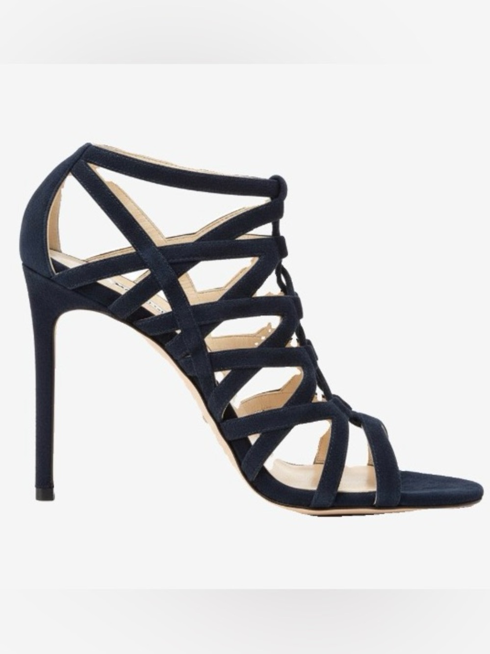 🛍️ Manolo Blahnik Authentic Gladiator Suede Strappy Heels